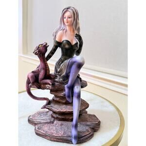 Pacific Giftware Fairy Dragon Resin Figurine Gothic Decor